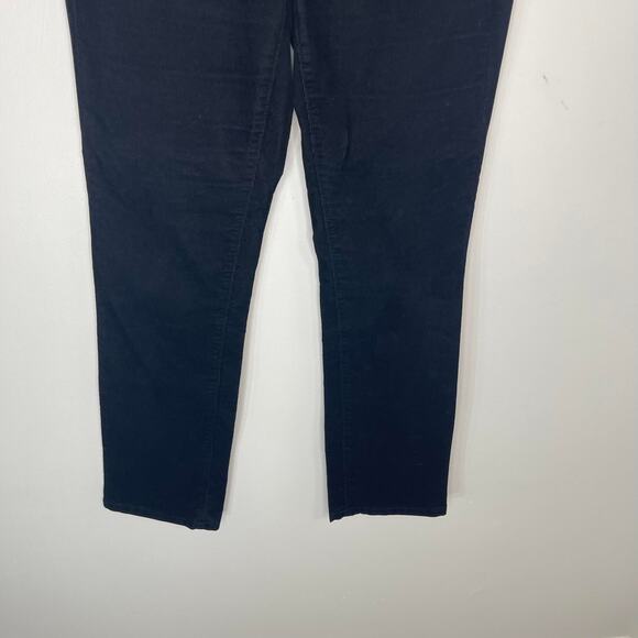LOFT Ann Taylor trousers pants women's 8 waist size 29 black fine corduroy jeans - Picture 7 of 16